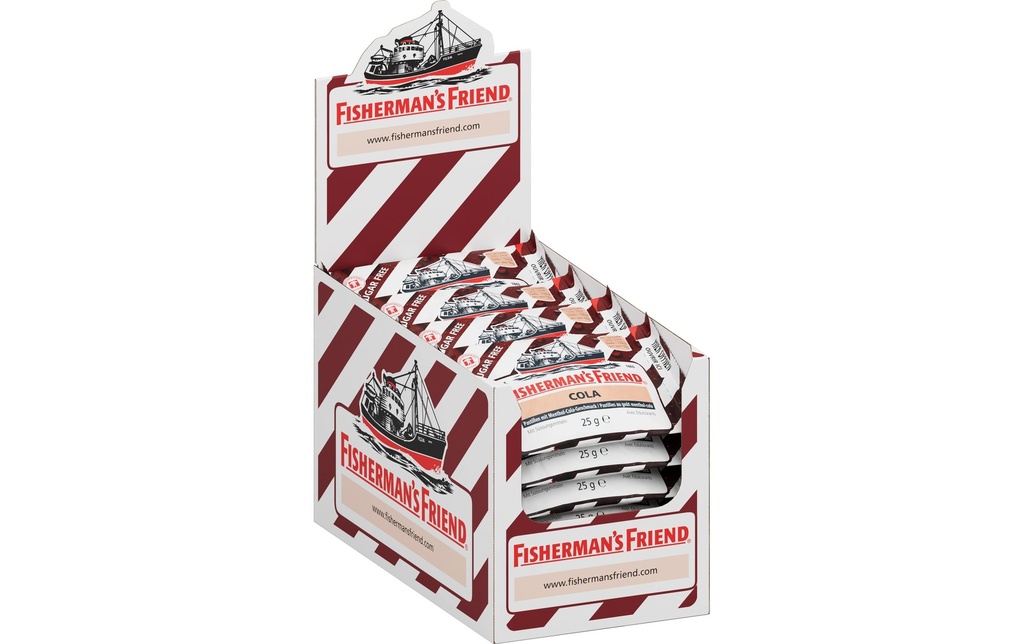 Fisherman's Bonbons Cola 24 x 25 g
