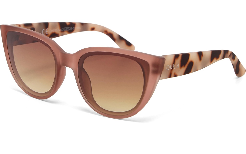 OKKIA Lunettes de soleil Silvia Havane rose