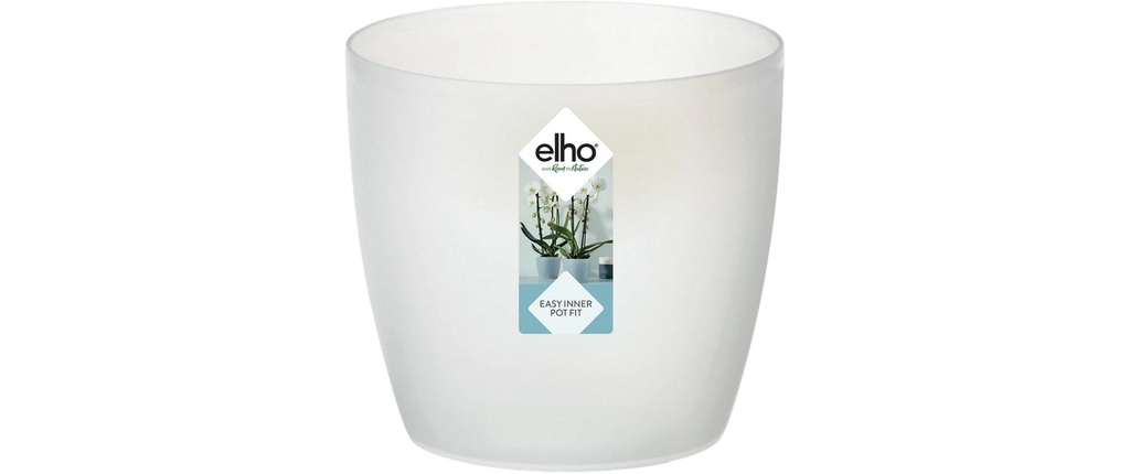 Elho Pot de fleur Brussels Orchidee 1.2 l, Transparent