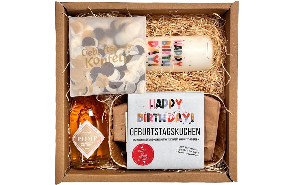 Wunderle Coffret cadeau Coffret cadeau Happy Birthday