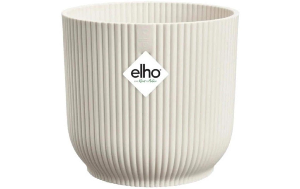 Elho Pot de fleur Vibes Fold mini 0.2 l, blanc de lin