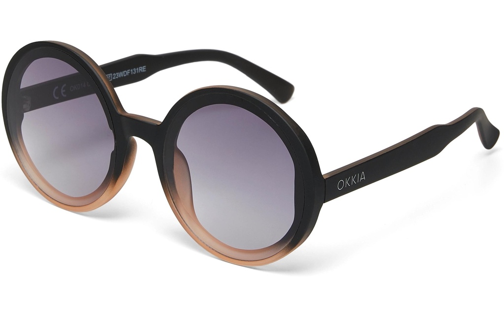 OKKIA Lunettes de soleil Monica Black Pink