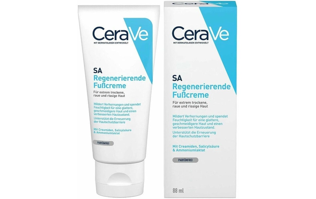 CeraVe SA Crème pieds régénérante 88 ml