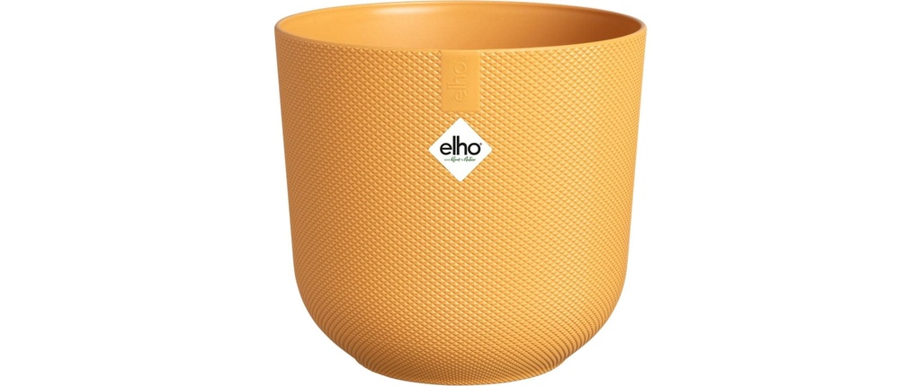 Elho Pot de fleur Jazz 3.7 l, jaune ambre