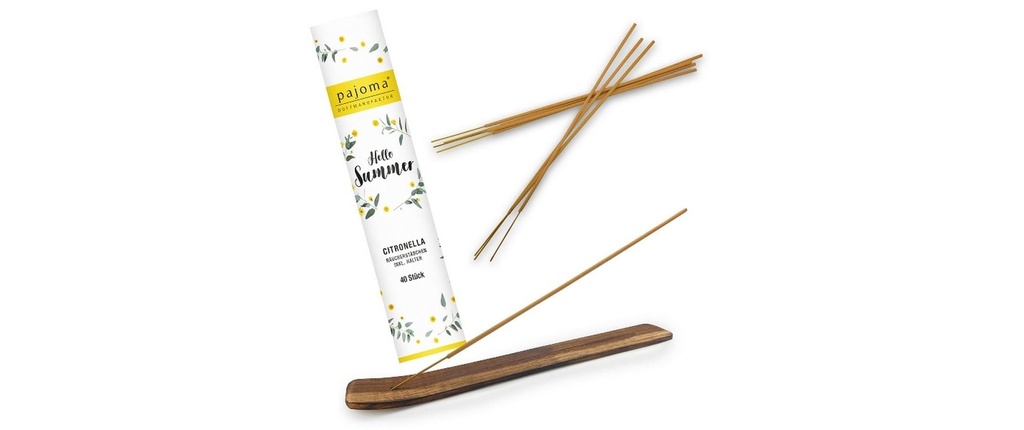 Pajoma Bâtonnets parfumés Citronnelle 40 pièces