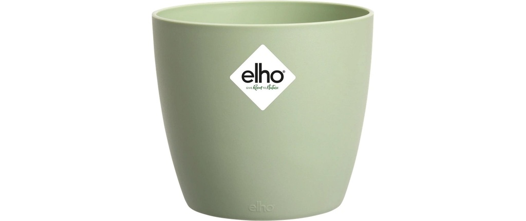 Elho Pot de fleur Brussels rond 3.3 l, Sorbet Vert