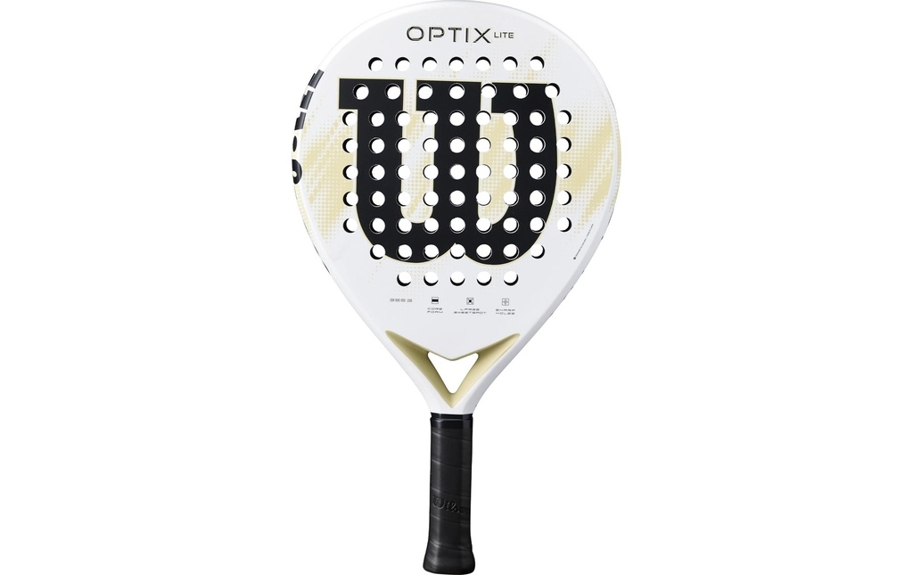 Wilson Raquettes de padel Optix V2 Lite Blanc/Noir