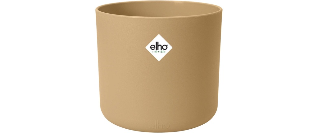 Elho Pot de fleur B. for soft 3.7 l, Sable doré