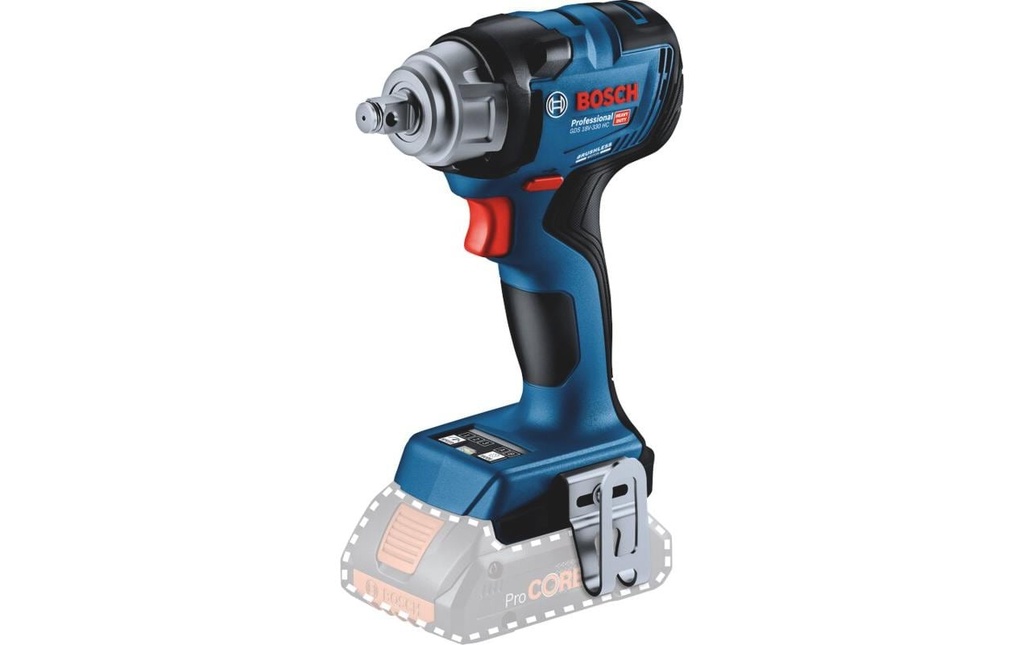 Bosch Professional Clés à chocs sans fil GDS 18 V-330 HC en L-BOXX