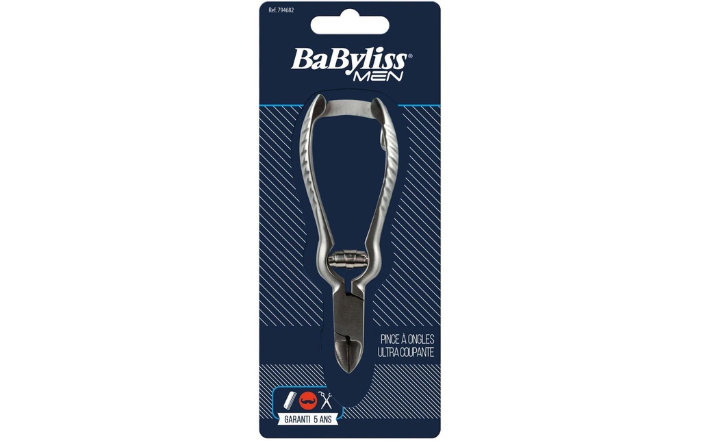 Babyliss Pince à ongles pour hommes en métal