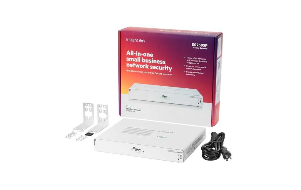 HPE Aruba Networking Multi-Service-Gateway Instant On SG2505P 5 ports 2.5G PoE+