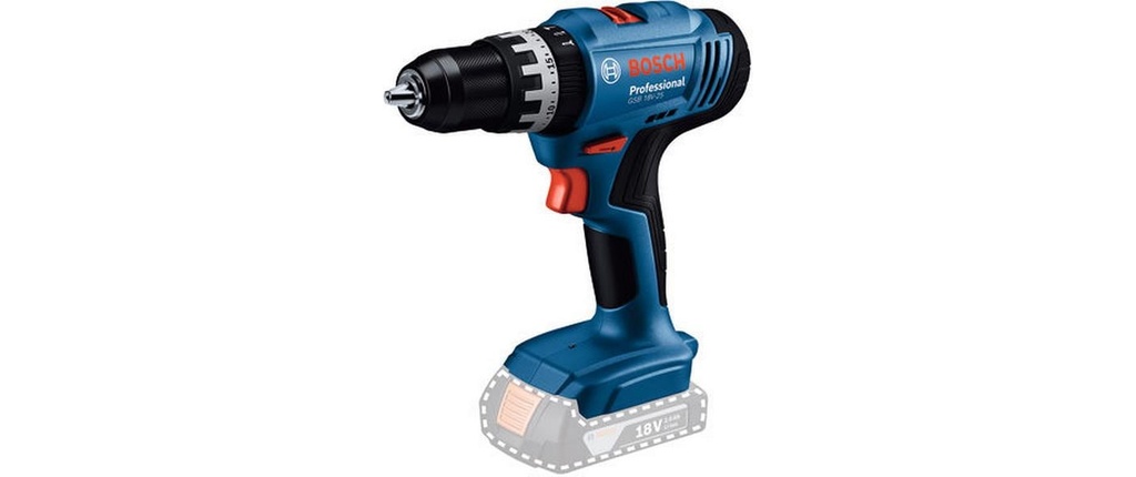 Bosch Professional Set di utensili per batteria GSB + GBH + GWS + 2x 4.0 Ah