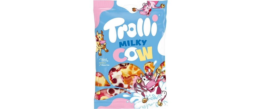 Trolli Bonbons gommeux Vache laitière 200 g