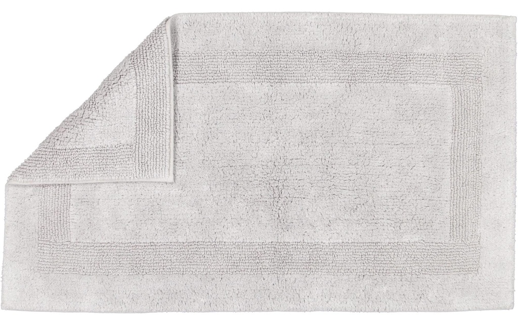 Cawö Tapis de bain 60 x 100 cm, Platine