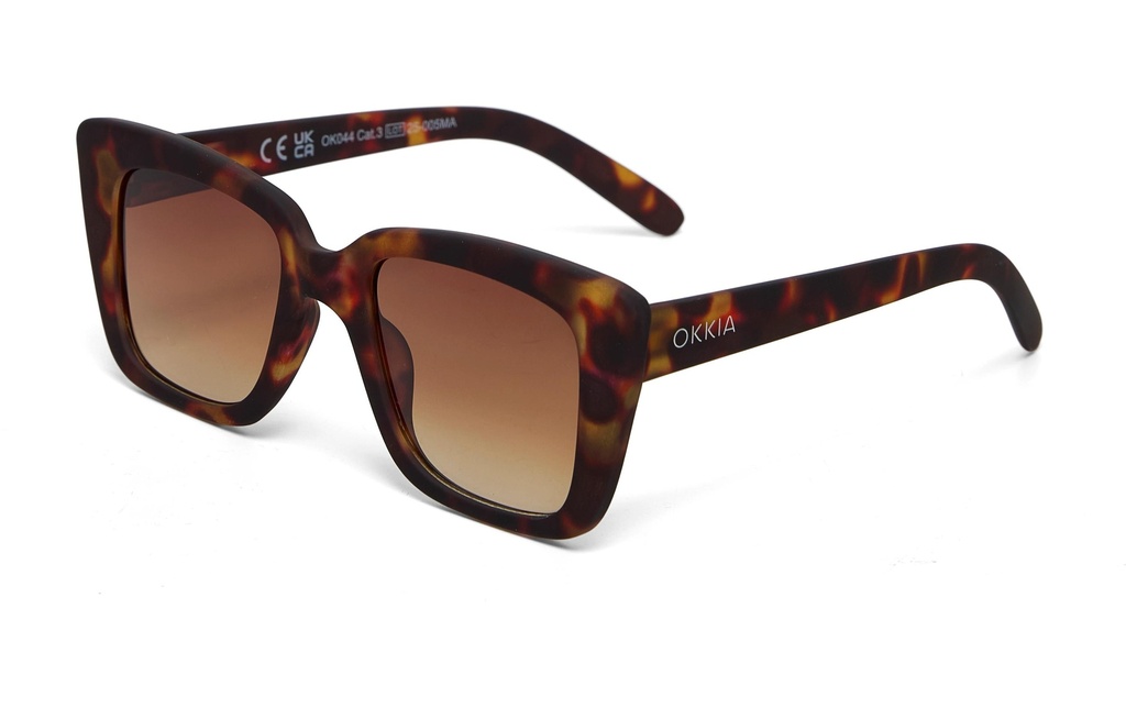OKKIA Lunettes de soleil Elbe Classic Havana