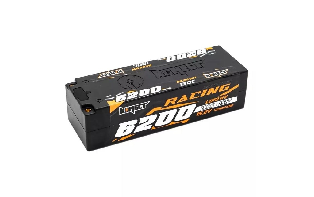 Konect Batterie RC LiHV 6200 mAh 15.2 V 130C Racing Series