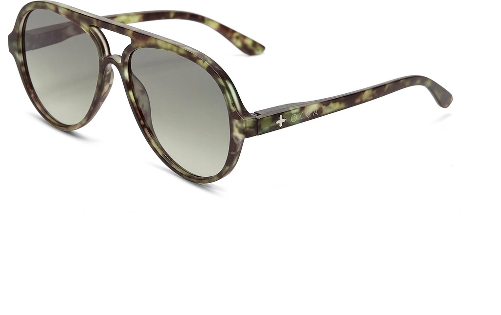 OKKIA Lunettes de soleil Alessio Kale/Havana