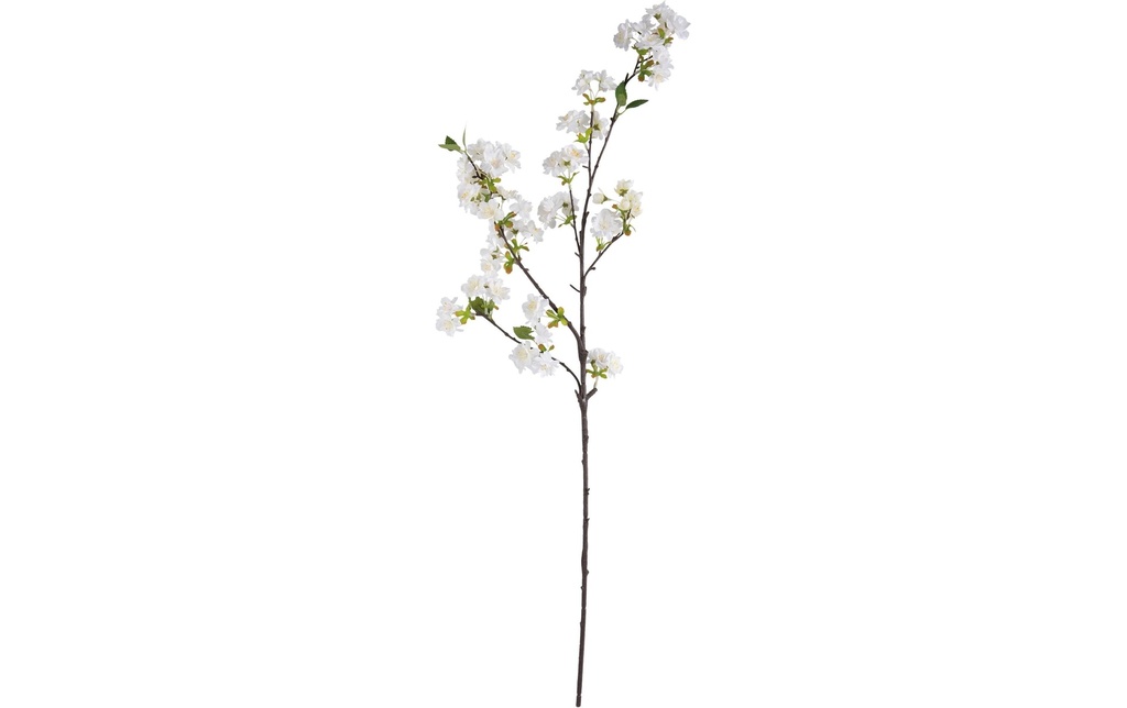 present time Plante artificielle Apple Blossom 93 cm, White