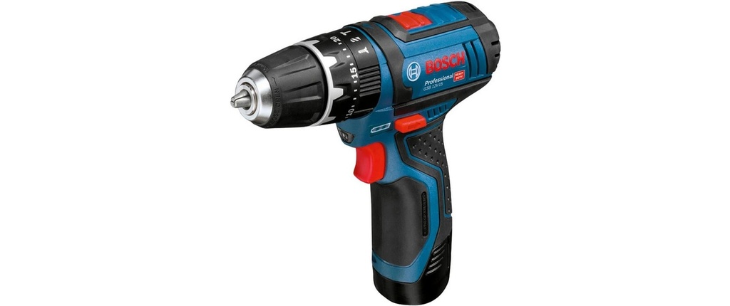 Bosch Professional Perceuses à percussion sans fil GSB 12 V-15 + 1x 4.0 Ah