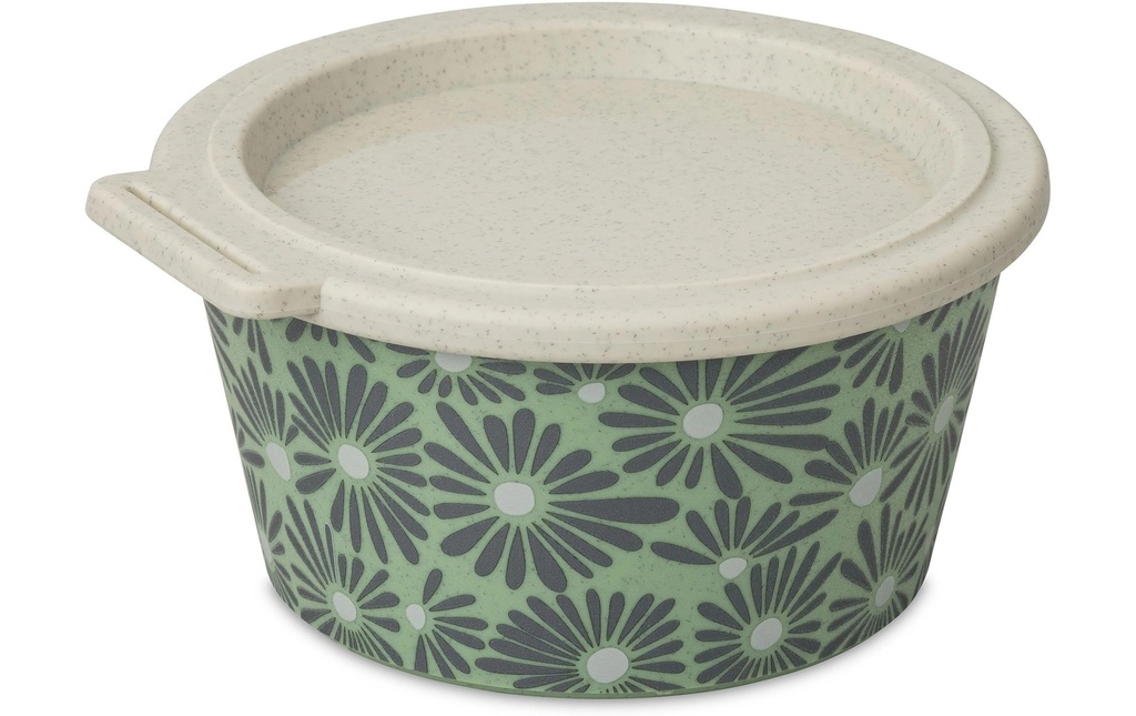Koziol Bol Blomster Daisy avec couvercle 700 ml, Vert
