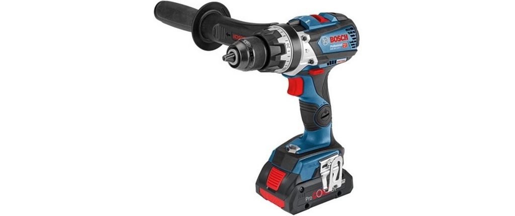 Bosch Professional Perceuses à percussion sans fil GSB 18 V-110 C + 2x 4.0 Ah