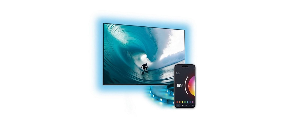 KSiX Bandeau TV SmartLED 2 m 480 lm RGB