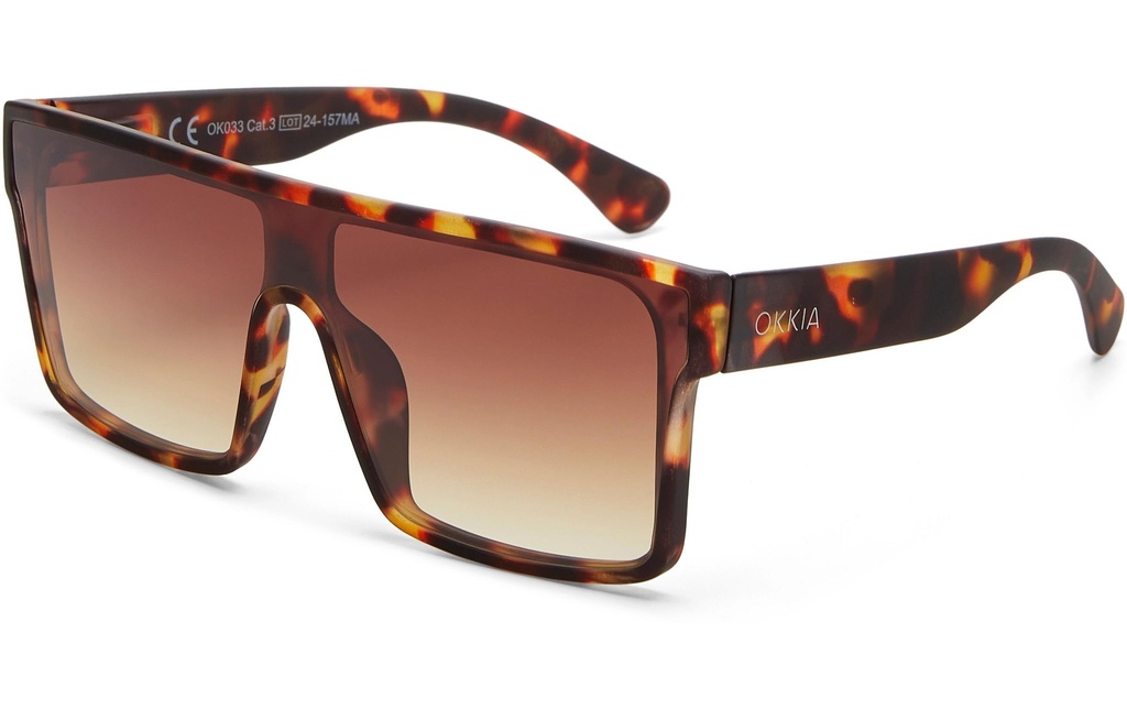 OKKIA Lunettes de soleil Tokyo Classic Havana