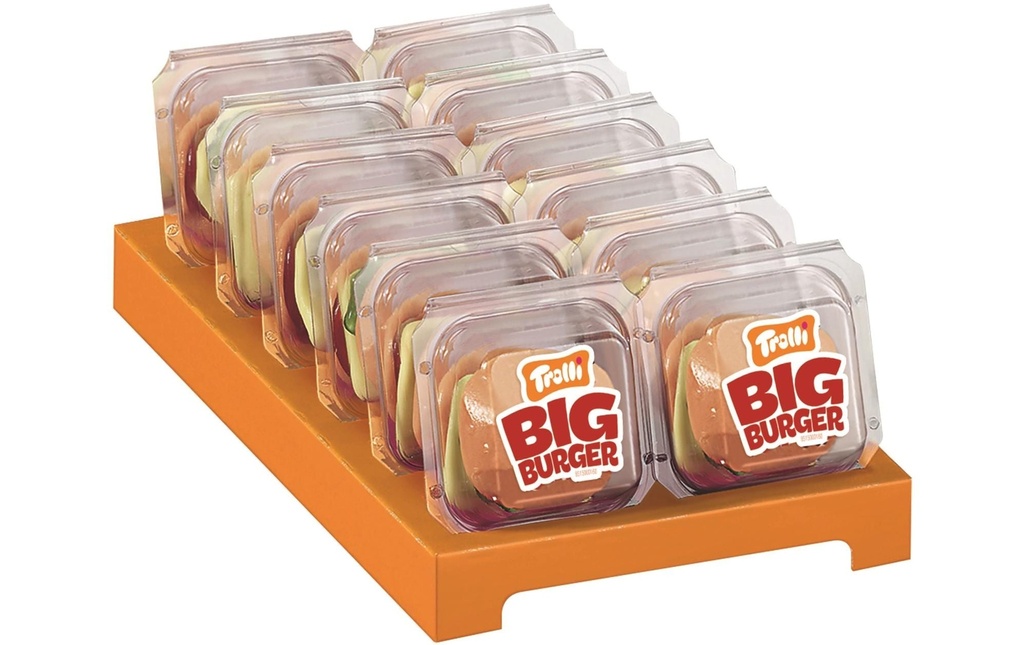 Trolli Bonbons gommeux Burger géant 600 g