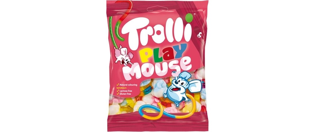 Trolli Bonbons gommeux Playmouse 100 g