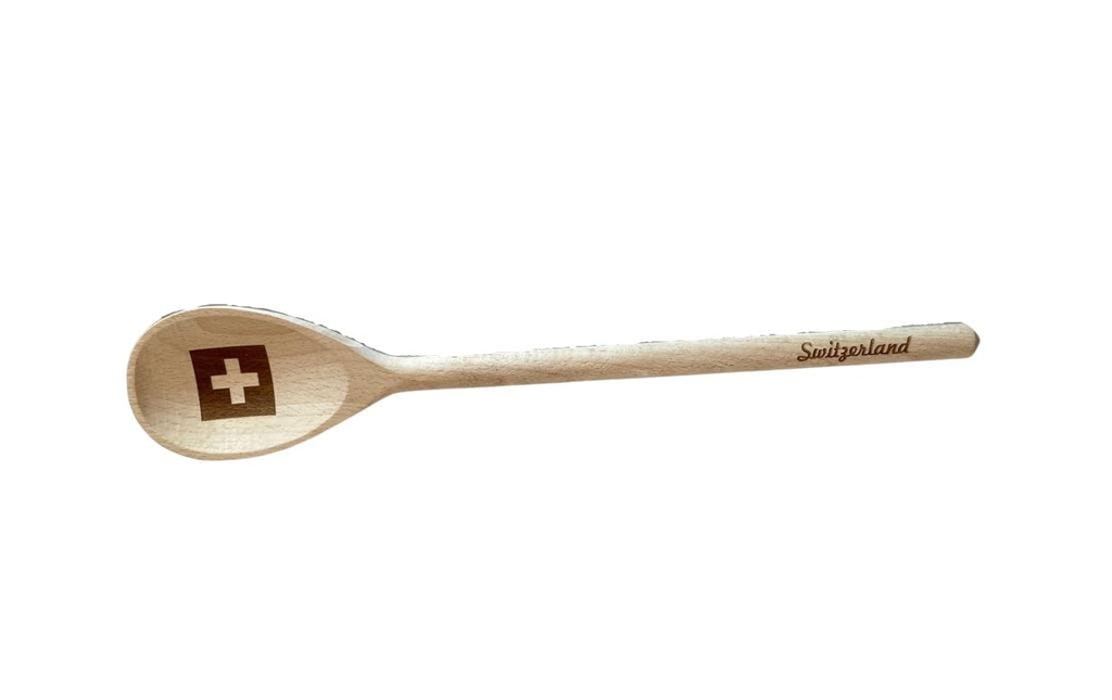 creanorm Grande cuillère Drapeau CH 1 pièce, Brun