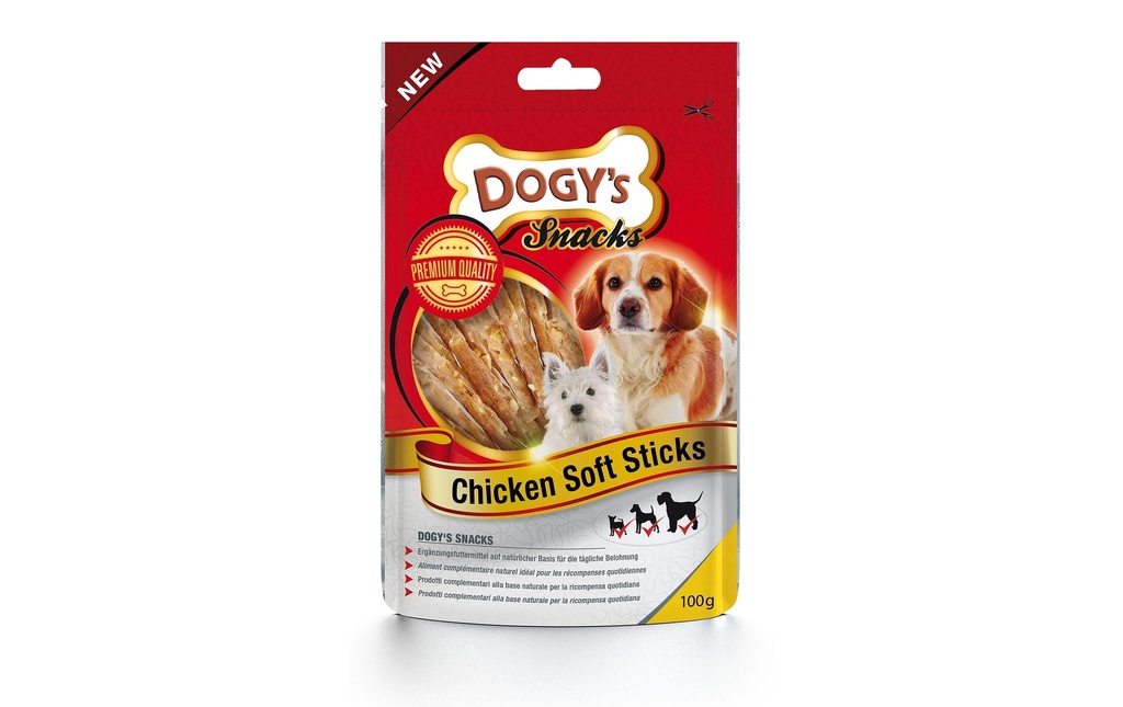 SwissDog Collation Bâtonnets de poulet mous 150 g