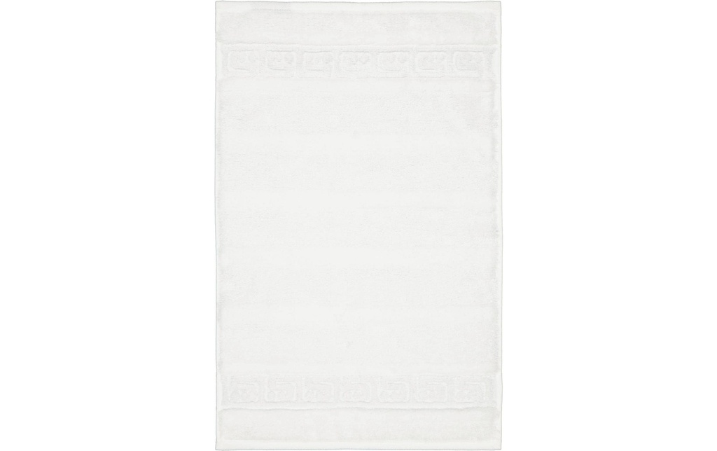 Cawö Serviette pour invité Noblesse 30 x 50 cm, Blanc