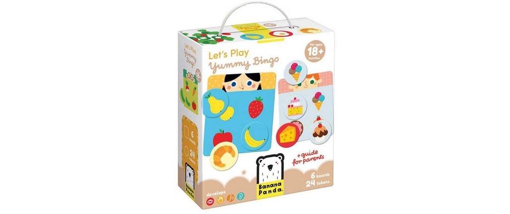 Banana Panda Jeux d’enfant Yummy Bingo Carton 18m+