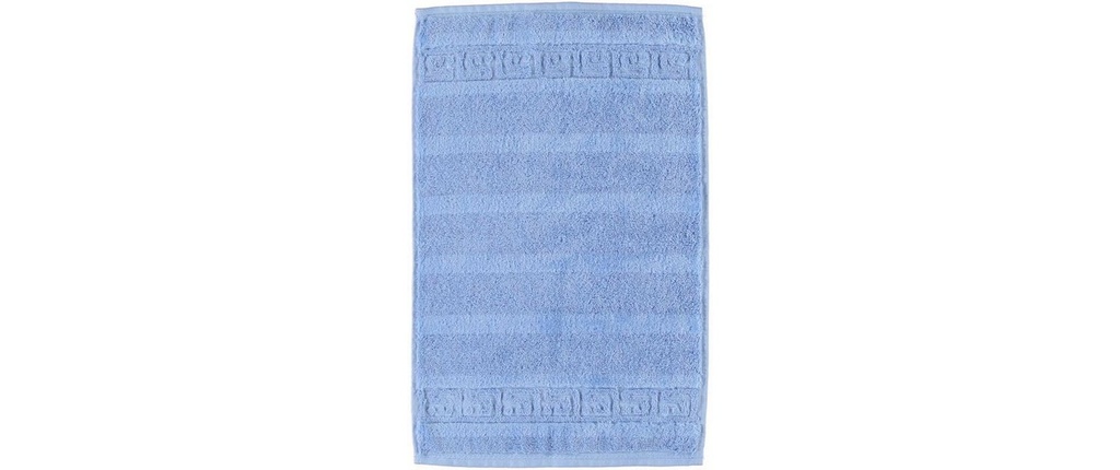 Cawö Serviette pour invité Noblesse 30 x 50 cm, Bleu