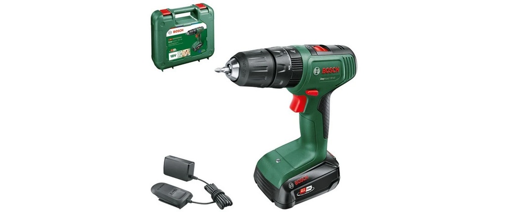 Bosch Perceuses à percussion sans fil EasyImpact 18 V-40 1 x batterie, 2.0Ah