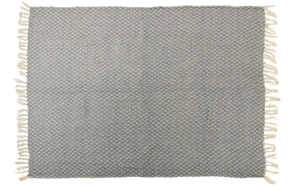 Arti Casa Couverture en coton 170 x 130 cm, Bleu