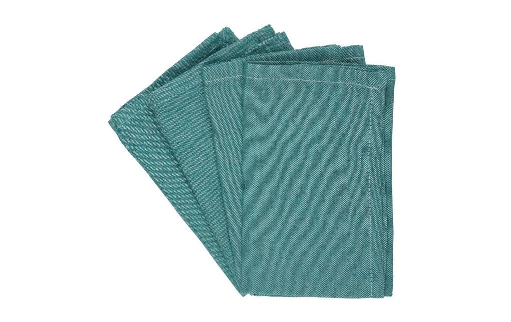 Arti Casa Serviettes de table 35 x 35 cm, Bleu