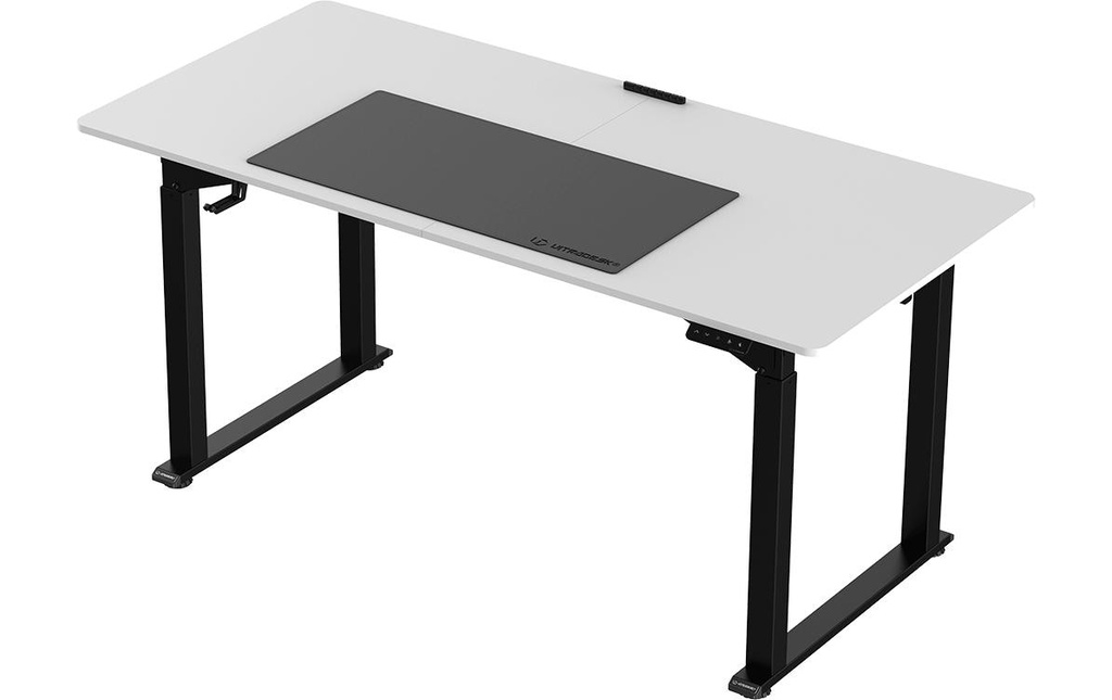 Ultradesk Table de jeu Uplift Noir/Blanc