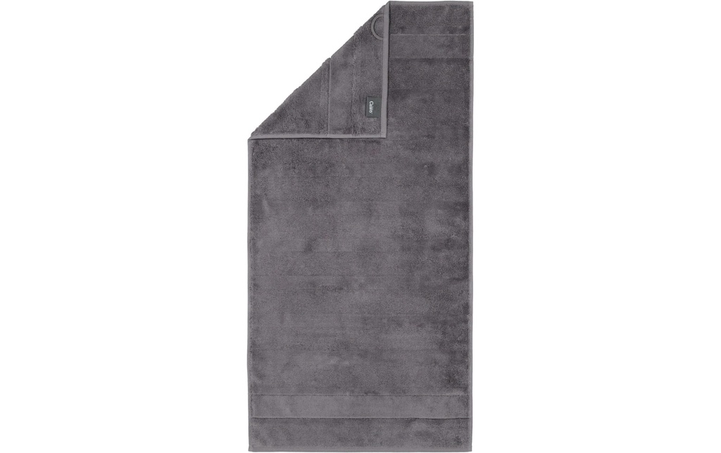 Cawö Serviette Noblesse 50 x 100 cm, Gris foncé