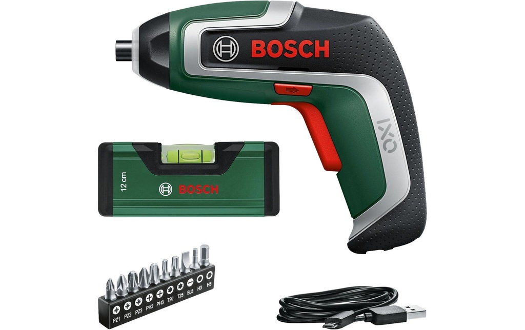 Bosch Visseuse sans fil IXO 7 - Kit de niveau