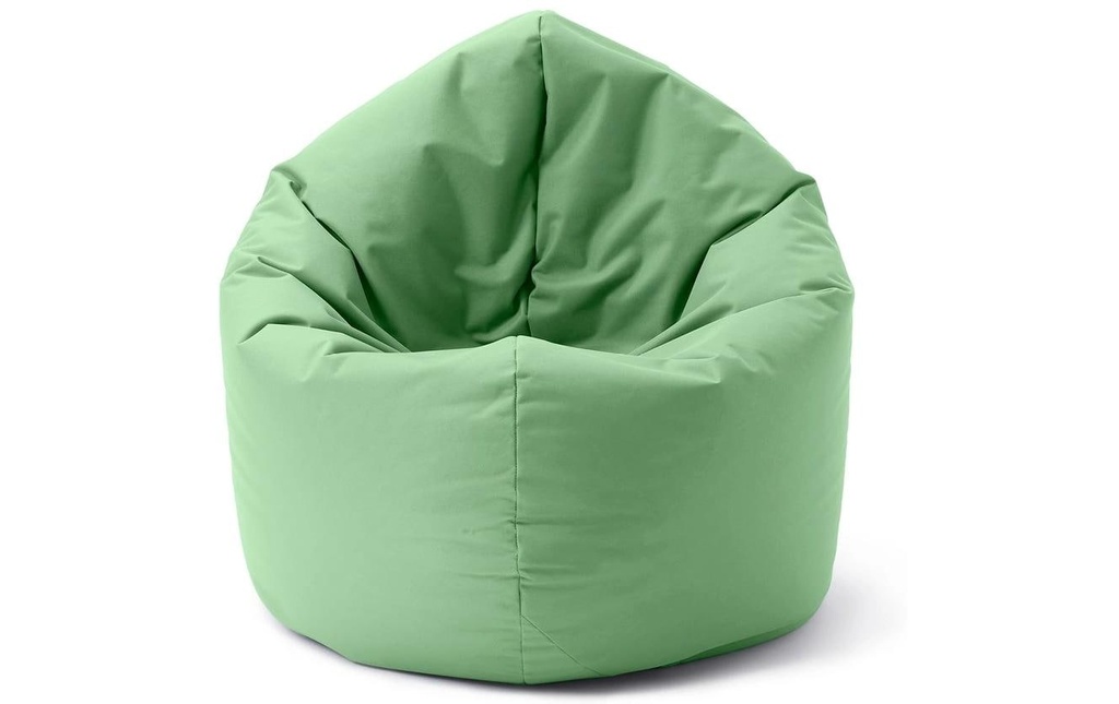 Lumaland Pouf rond 2 en 1, 300 l Polyester (PES), Vert clair