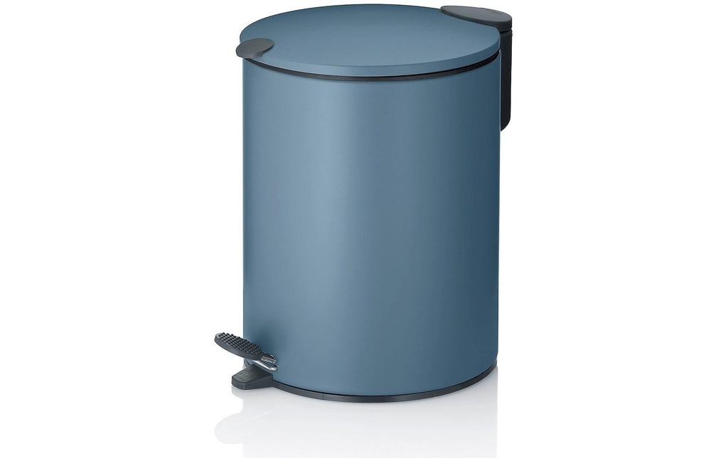 Kela Poubelle cosmétique Mats 3 litres, bleu fumé