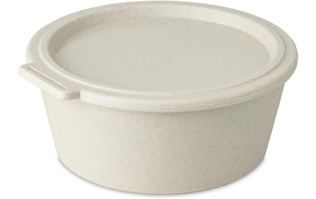 Koziol Coupe Move Box avec couvercle 1.3 l, Beige