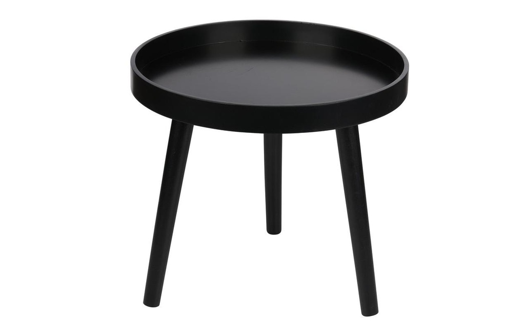 Arti Casa Table d'appoint 40 x 36 cm, Noir