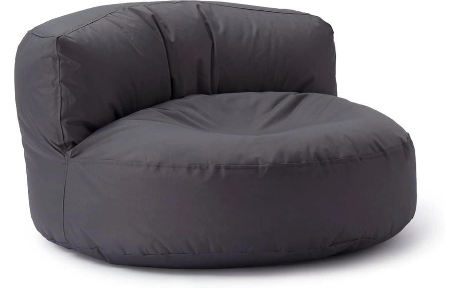 Lumaland Canapé-sac, 320 l Polyester (PES), Gris