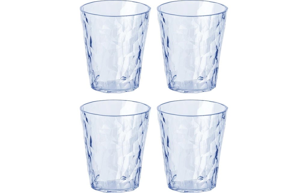 Koziol Verre Club No. 1 250 ml, 4 Pièce/s, Aquamarine