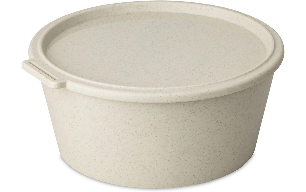 Koziol Coupe Move Box avec couvercle 2.2 l, Beige