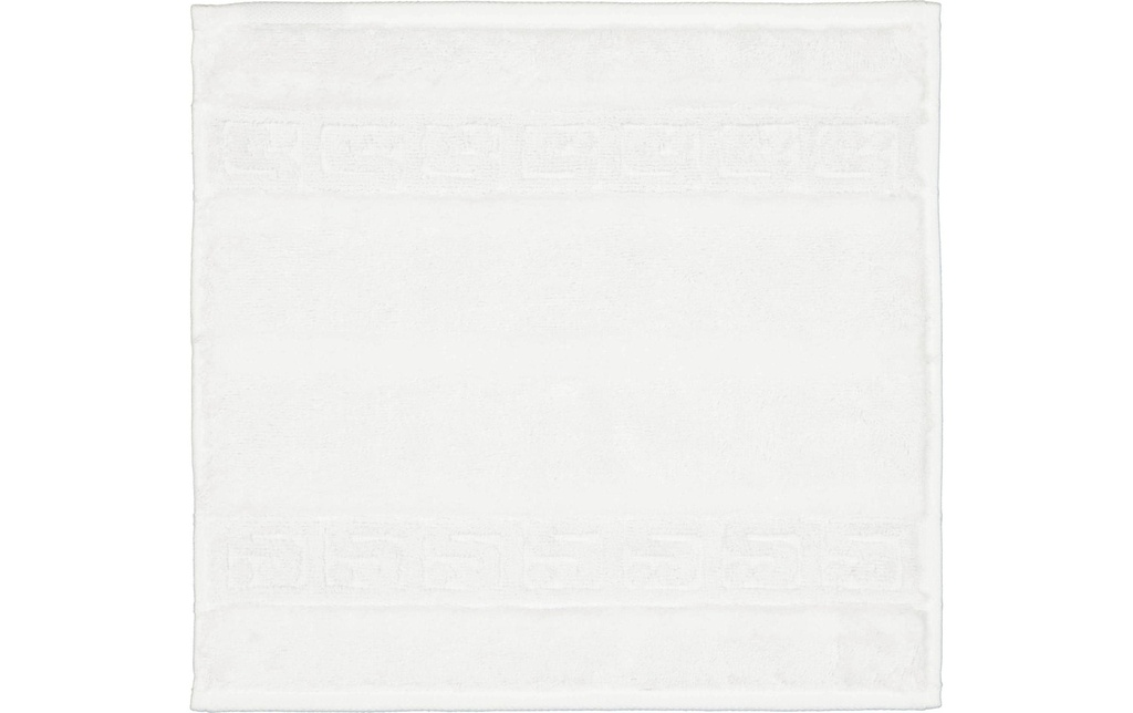 Cawö Lavettes Noblesse 30 x 30 cm, Blanc