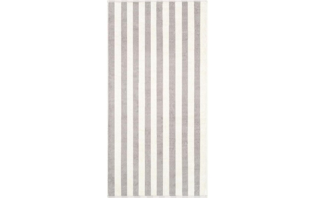Cawö Serviette de douche Bold 70 x 140 cm, Gris/Nature