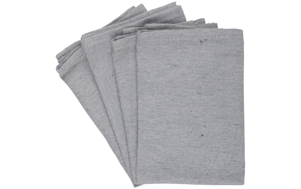 Arti Casa Serviettes de table 35 x 35 cm, Gris